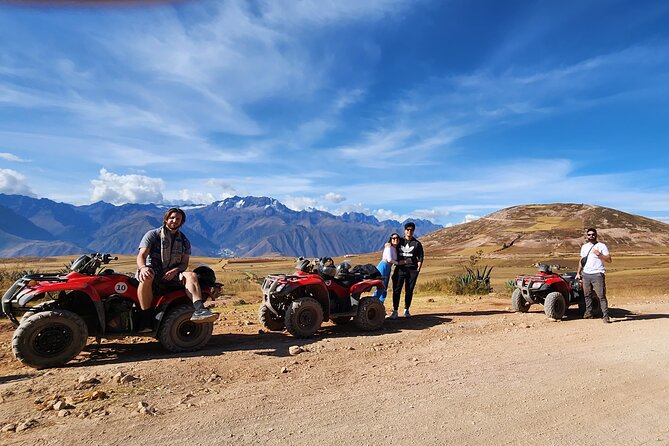 From Cusco Sacred Valley Tour ATV Moray And Salineras - Maras salt mines area: travel designed to reduce road risk