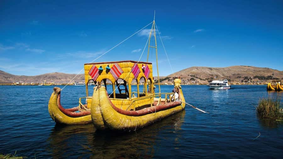 From Cusco: Uros Excursion to Uros Island - Taquile + Lunch. - Breakfast and port time in Puno before the boat