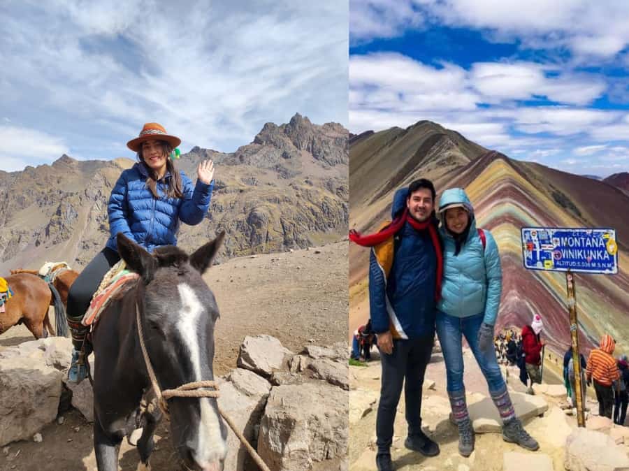 From Cusco: Vinicunca Rainbow Mountain Day Trip - Descending Back to Base, Then a Buffet Lunch in Cusipata
