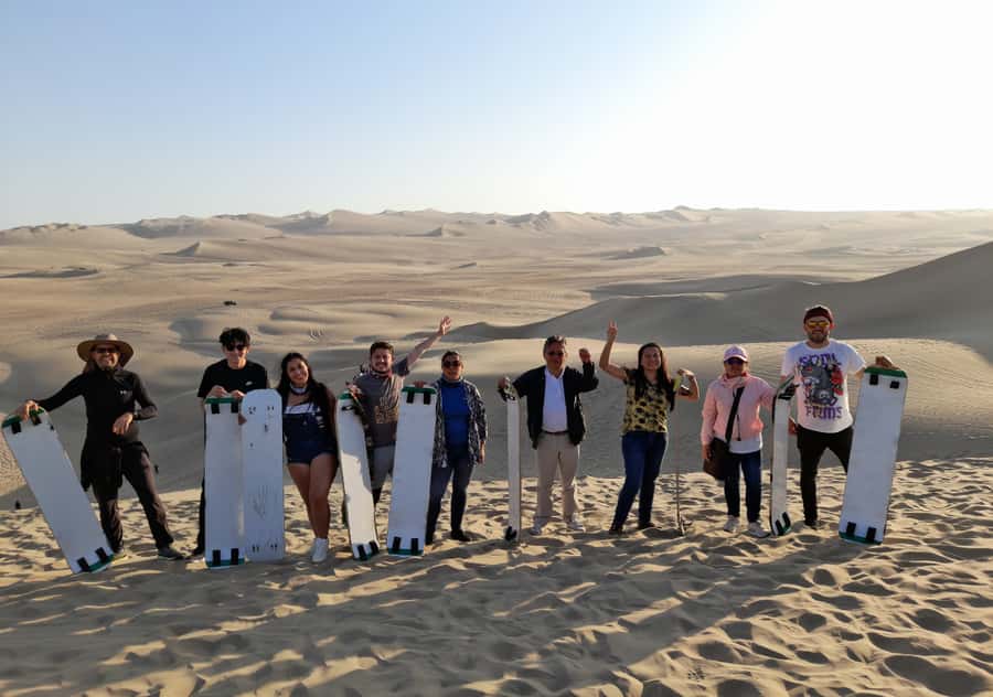 From Lima: Ballestas Islands, Huacachina with buggy Economic - The bilingual guide: why it changes the whole day
