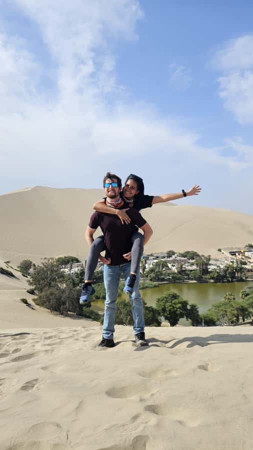 From Lima: Day Trip to Paracas, Ica & Oasis Huacachina - Ballestas Islands: El Candelabro plus penguins, sea lions, and seabirds