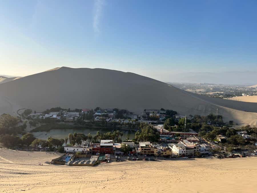 FROM LIMA: FULL DAY PARACAS, ICA, AND HUACACHINA - Ballestas Islands cruise: penguins, sea lions, and the sand Candelabra