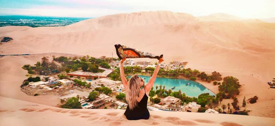 From Lima: Full Day to Paracas and Huacachina Desert Oasis - The Racimo de Uva stop and the late return to Lima