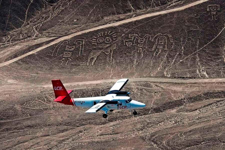 From Nazca: Flight in a light aircraft over the Nazca Lines - Inside the Cessna 207A: Small Plane, Real Windows, Real Comfort