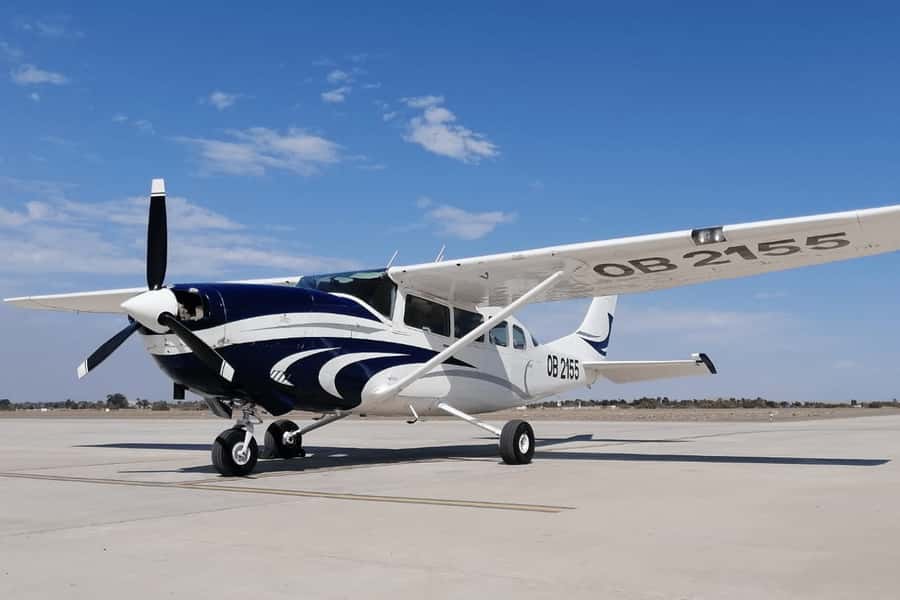 From Nazca: Small plane flight over the Nazca Lines - From Nazca Hotel Pickup to Maria Reiche Neumann Airport
