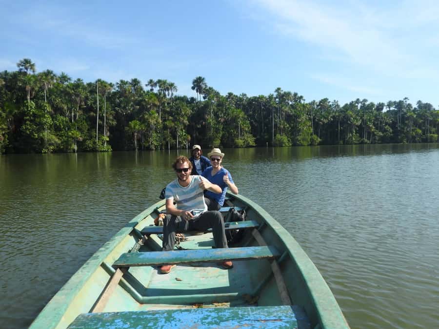 From Puerto Maldonado: Tambopata National Reserve 3-Day Tour - Day 2: Sandoval Lake hike, giant otter search, and optional night wildlife