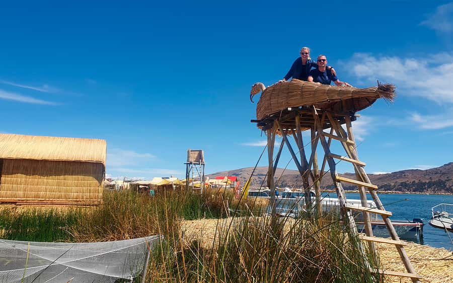 From Puno: 3-Hour Uros Floating Islands Tour - The Second Stop: Lookouts, Snacking, Crafts, and a Passport Stamp