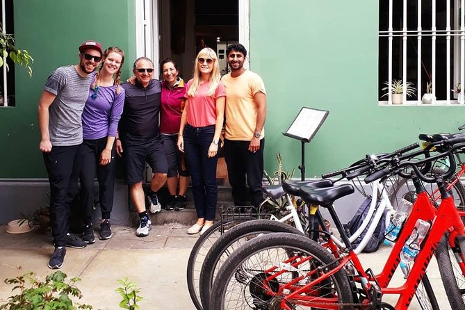 From Pyramids & Bohemian Streets: Lima Miraflores & Barranco Tour - GOGO bike shop setup in Miraflores: fit, safety, and getting your bearings
