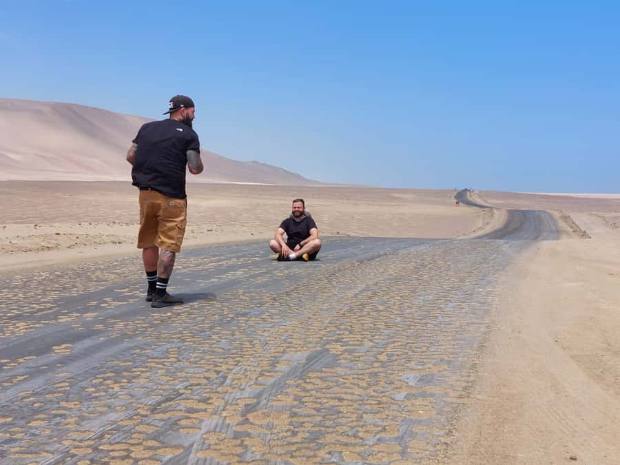 From San Martin Port: Ballestas Island & Paracas Reserve - Red Beach and Lagunillas Beach, two coastal stops with different vibes