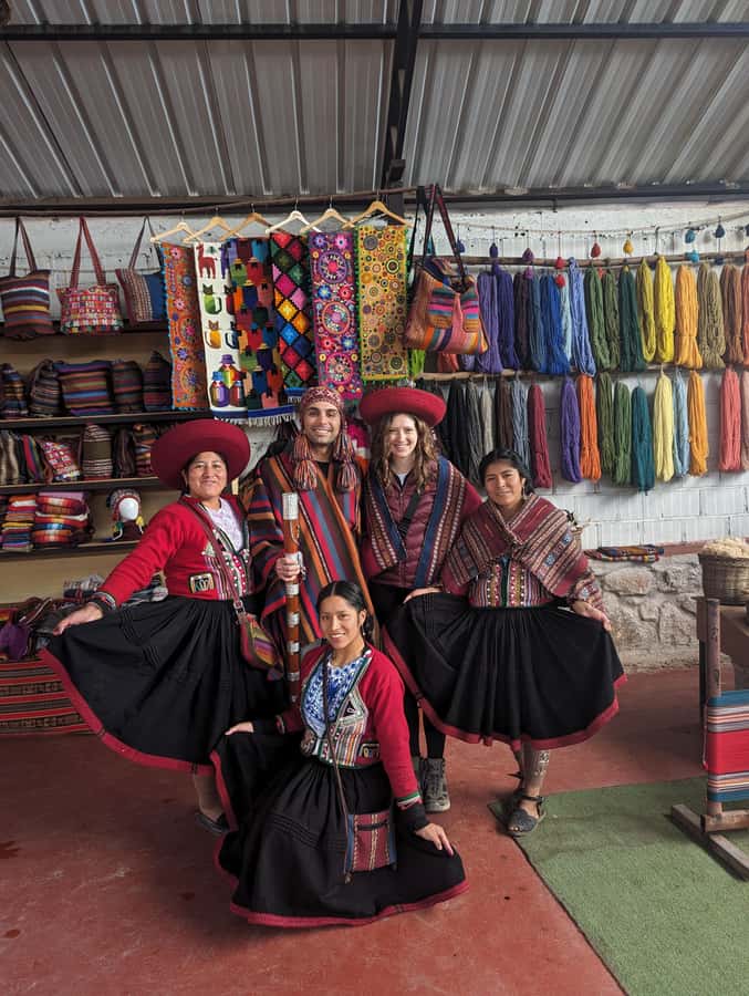 from Urubamba & Ollantaytambo:Sacred Valley Full-Day Private - Chinchero: weaving demonstrations and market time that feels current