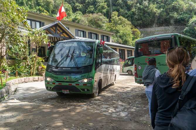 Full Day Guided Tour to Machu Picchu Transportation Included - Aguas Calientes bus ride: the ticketed transfer to the entrance gate