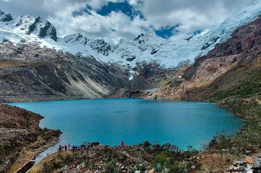 Full Day to Rocotuyoc and Congelada Lagoons - Ravine walk and native forest: Paqcharuri brings the green in between