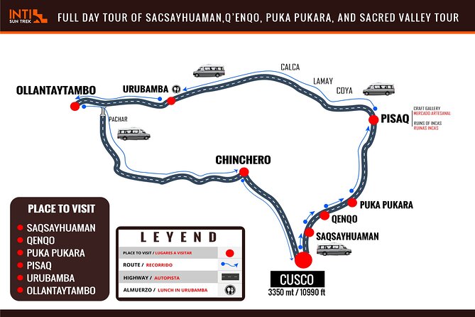 Full day tour of Sacsayhuaman,Q’enQo, Puka Pukara, and Sacred Valley Tour - Stop 5: Pisac’s mountain ruins and why this is often the highlight