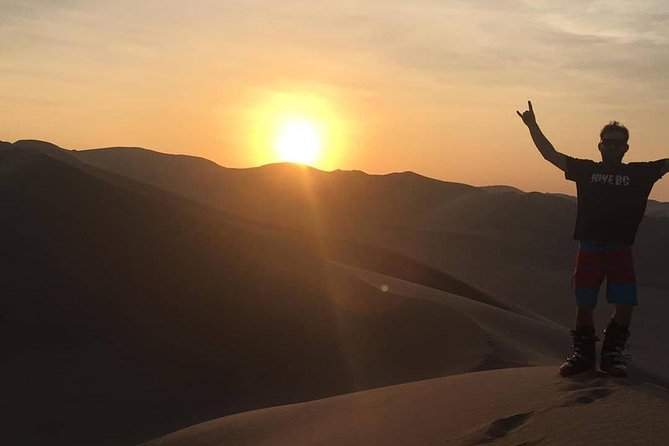 Full day tour sandboarding in Huacachina from Lima - First the buggy, then the board, so your adrenaline has somewhere to go