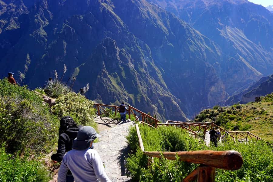 Full Day Trip to Colca Canyon from Arequipa ending in Puno - The Cross of the Condor Viewpoint: The Big Payoff