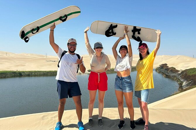 Fun Adventure at Moron Oasis Trekking and Sandboard - Pickup and the Simple Start from Your Paracas Stay