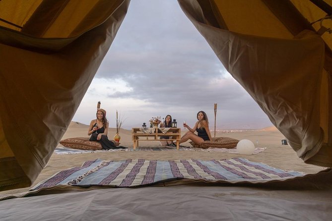 Glamping in Huacachina Desert - Sunset over the dunes, when the whole trip clicks