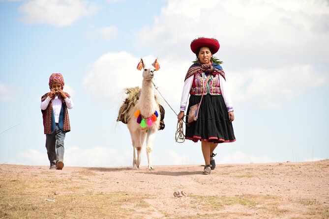 Hike with Llamas and Alpacas in the Sacred Valley from Cusco - Chinchero archaeological park and the colonial temple stop