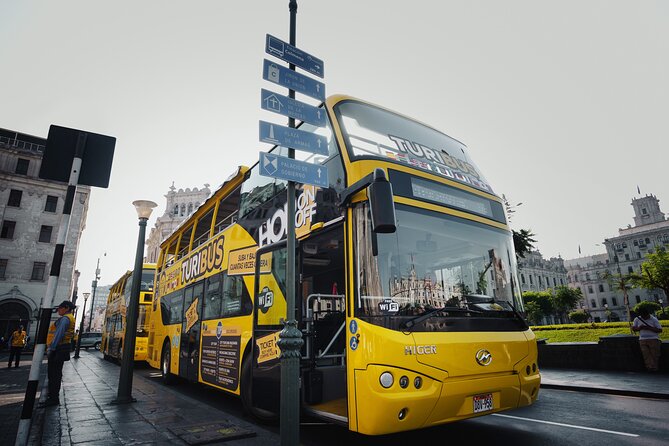 Hop-On Hop-Off Tourist Bus in Lima - Tickets 24h, 48h or 72h - Entering Miraflores by Way of Larcomar’s Ocean Views
