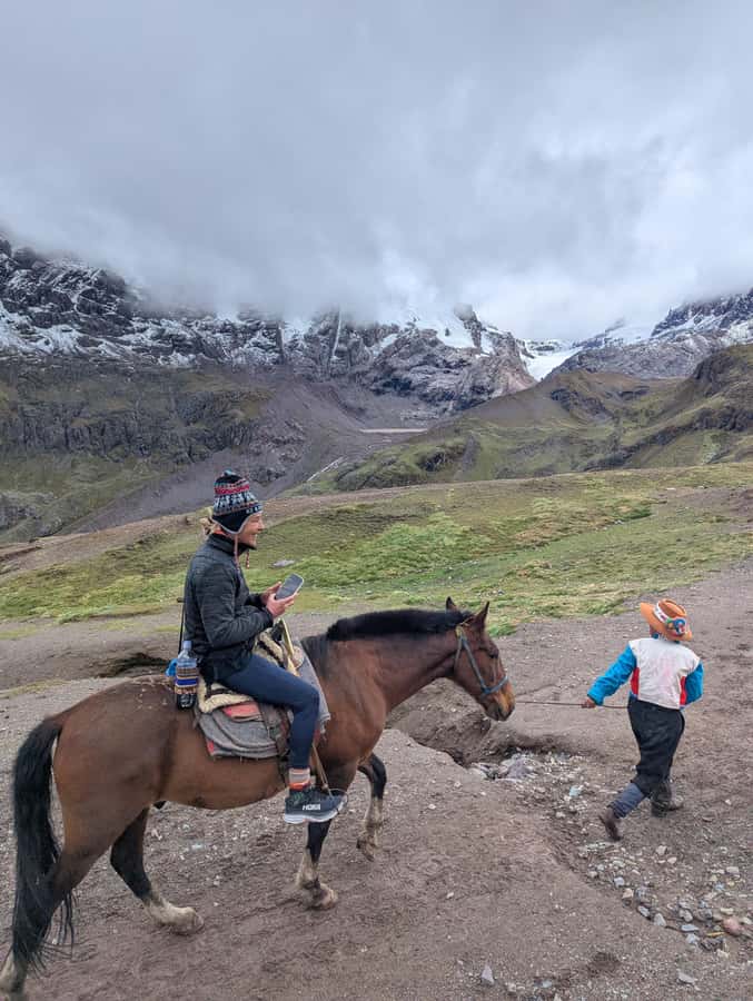 Horseback Riding at 7 lakes Ausangate Private |Optional Hike - Key things that make this Ausangate seven-lagoons day work