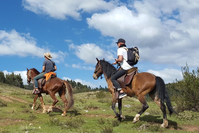 Horseback Riding thru the Mountains of Cusco - The Ride Out From Cusco: Hills Near Saqsayhuaman