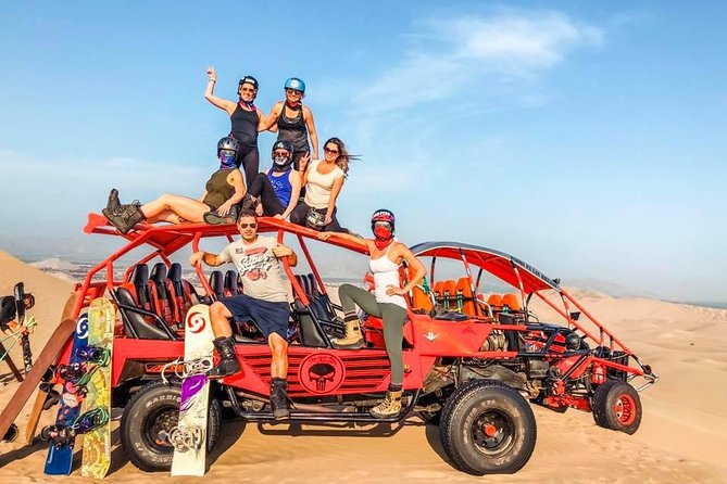 Huacachina Sandboard - Meeting at Sandboarding Perú and how the timing usually works