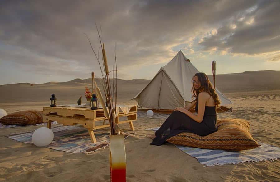 Ica | Huacachina: Desert Glamping | Night Under the Stars - The Private Chef BBQ Dinner You Will Actually Remember