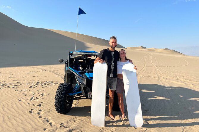 ICA: UTV & Sandboard Private in Huacachina - Stop 1: Las Dunas de la Huacachina mirador, where the desert opens up