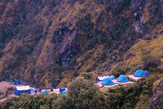 Inca Trail hike 4 days to Machu Picchu with panoramic Train - Day 3: Cloud forest hiking, Phuyupatamarka, Intipata, and camp near Wiñay Wayna