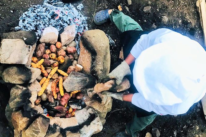 Lares Trek to Machu Picchu 4 days with Panoramic Train - Huaran picnic, farewell to the muleteers and chef, then Maras Salt Mines and Ollantaytambo