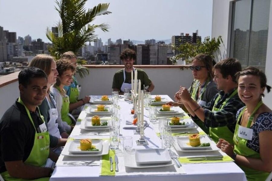 Lima: 4-Course Peruvian Cooking Class in Miraflores - What you actually eat: a four-course Peruvian lunch made by you