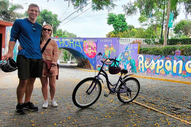 Lima Bike Tour in Miraflores & Barranco - Shared small group - Ice cream in Barranco, the perfect mid-tour reset