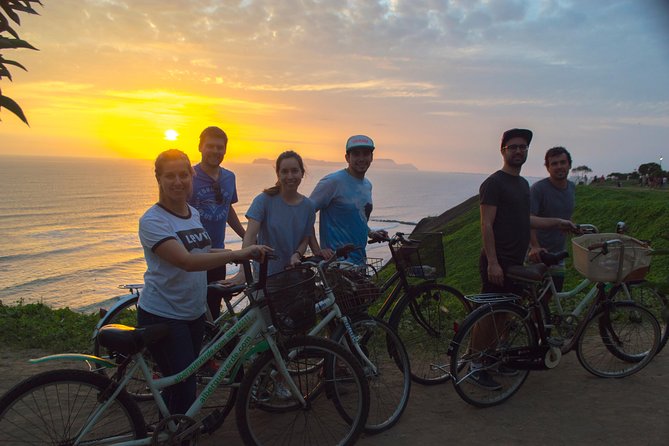 Lima Bike Tour Miraflores - Barranco + Huaca Pucllana! - The real value: about $31 for a bike, helmet, water, and backup