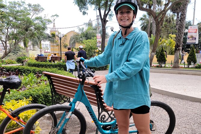 Lima Bike Tour Miraflores Pyramid & Bohemian Barranco - Huaca Pucllana, Lima’s City-Center Pre-Inca Surprise