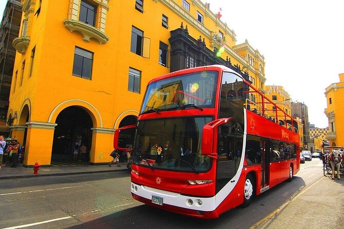 Lima City Tour | 360° Panoramic Bus - Centro Historico de Lima: Plaza San Martín to Plaza Mayor on foot