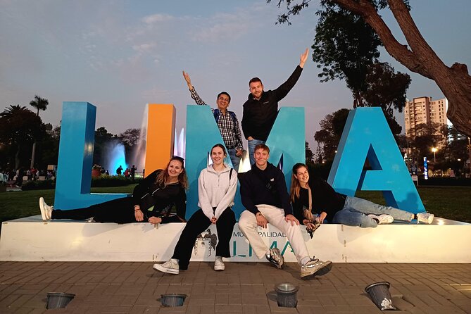 Lima Evening Tour: Magic Water Circuit & Fountain Show - The 3-Hour Plan, From Two Pickup Points to Pisco Sour