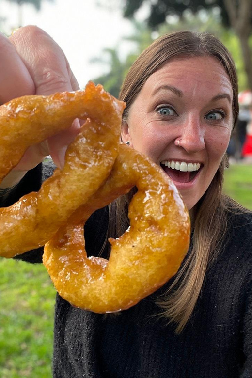 Lima: Food Tour on Local Market - Chinitos for Pan con Chicharrón and Emoliente, a practical Lima pairing