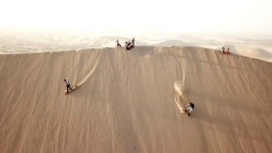 LIMA|| FullDay excursion to the Nazca Lines+Huacachina Oasis - Huacachina Oasis: The Dunes, the Buggy, and Sandboarding Reality