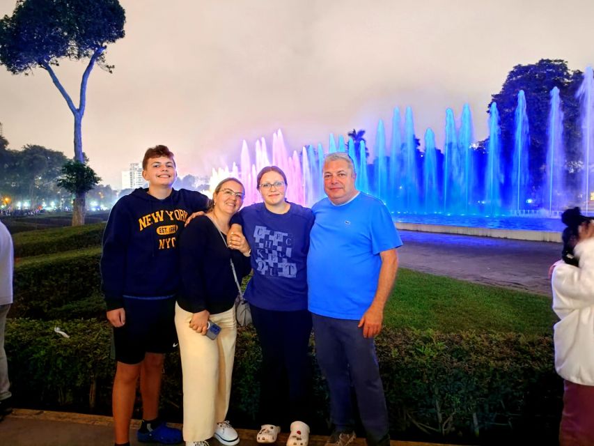 Lima: Magic Water Circuit Light Show Tour with Pickup - Stop-by-stop rundown, without the fluff
