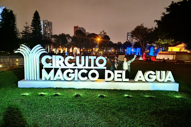 Lima's Magic Water Circuit Show. - Reserve Park fountains and the guided meaning behind them