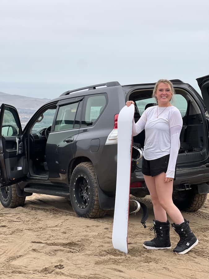 Lima: Sandboarding and Jeep Tour - The bigger-slope runs: getting the fun without losing control