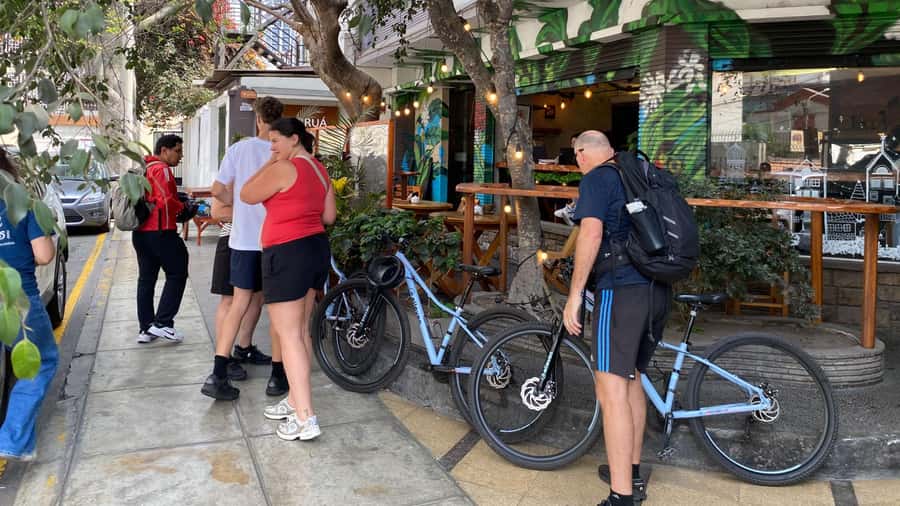 Lima: Sightseeing Bike Tour with Food and Drink Tastings - Maraparte ceviche to end strong