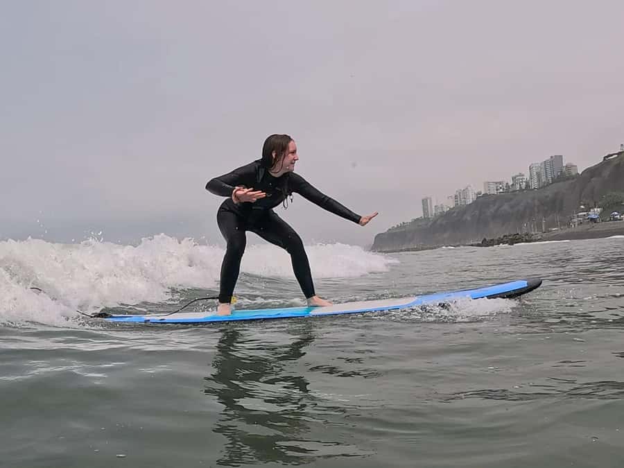 Lima: Surf Like a Pro at Makaha Beach in Miraflores! - The real lesson plan, what up to 90 minutes of coaching looks like