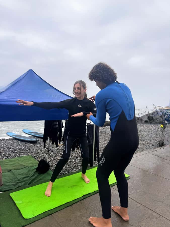 Miraflores: Surf Class with Videos, Equipment and Instructor - Getting Kitted Out: Board, Wetsuit, and a Place for Your Stuff
