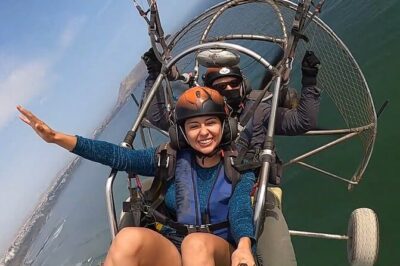 Motorized Paragliding flights on the Costa Verde – Lima