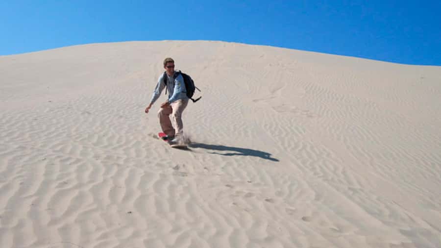 Nasca: Ocongalla Aqueduct Sandboarding in the Usaka desert - Price and What You Truly Get for $59