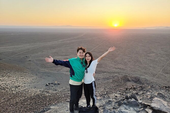 Nazca and Palpa Lines from the Miradors - Stop 2: Yamagata University Tower, the Lizard, Hands, and Tree