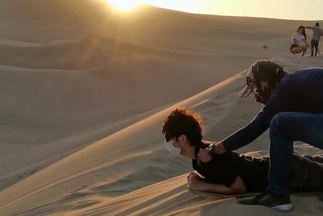 PARACAS and HUACACHINA SANDBOARD - Day Trip Lima - Transfers and group size: why the small numbers help