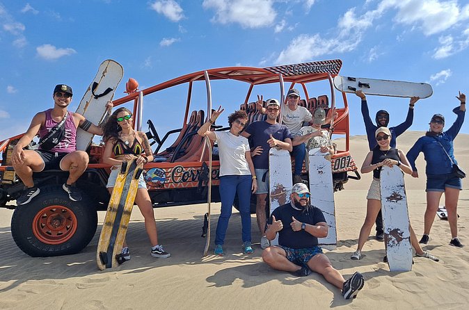 Paracas, Ballestas Islands and Huacachina Tour from Lima - Huacachina Oasis, then 4x4 dunes and sandboarding