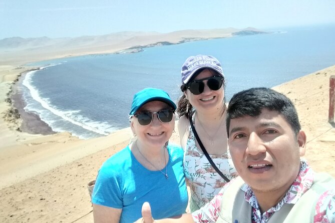 Paracas National Reserve Tour - Supay Beach, Red Beach, and La Mina Beach: how the color and coastline change